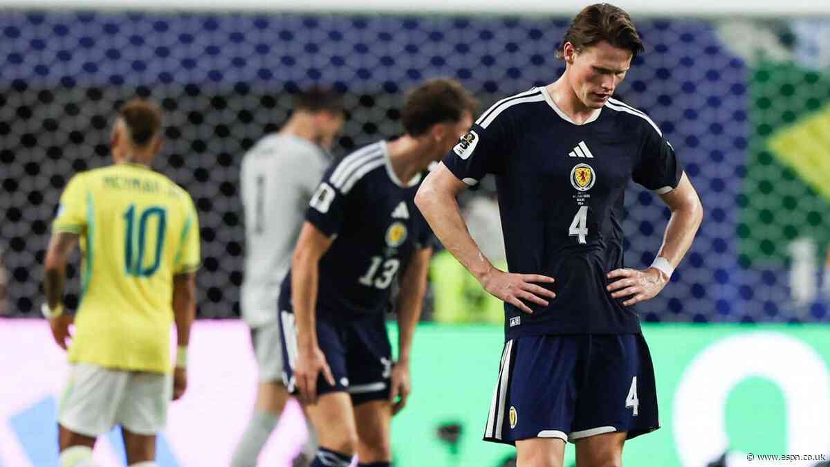 Scotland out of World Cup before KO stage again