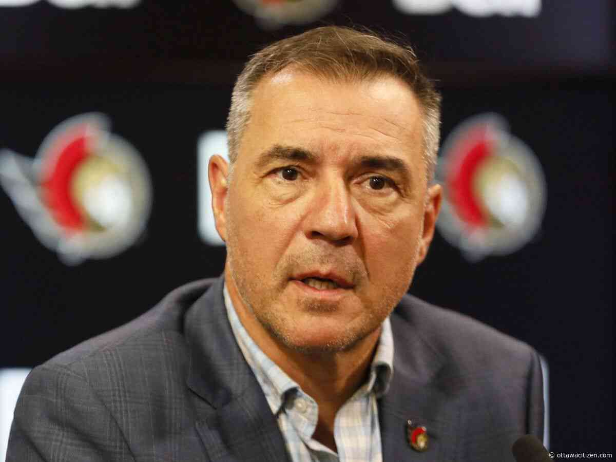 GM Steve Staios defends Senators' direction after Andre Burakovsky trade