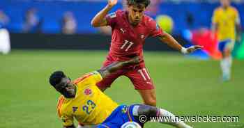 Colombiaanse spits Córdoba mist kansen, Oezbekistan op voorsprong tegen Congo
