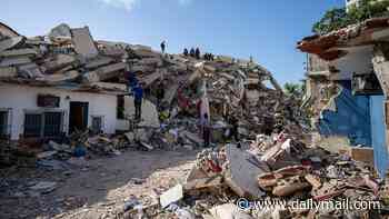 British volunteer team heading to help out in Venezuela after earthquakes killed more than 1,000 are stranded at airport for more than 24 hours