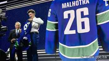 Rebuild era begins as Vancouver Canucks draft Caleb Malhotra, 'bigger, faster, harder' prospects