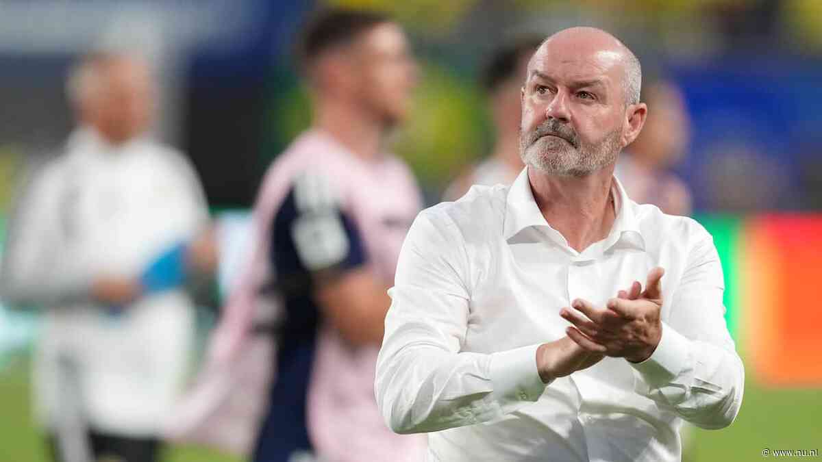 Schotse bondscoach Steve Clarke stapt direct na WK-uitschakeling op
