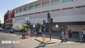 Man arrested on suspicion of attempted murder after car hits shoppers