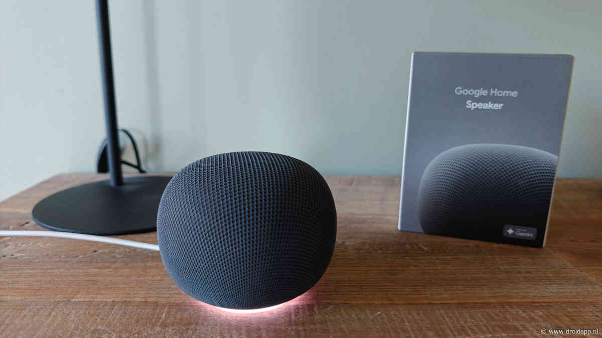 Google Home Speaker review: AI en geluid in één stijlvolle speaker