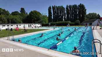 Delight as lido opens early in time for heatwave