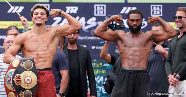 Xander Zayas vs Jaron Ennis live scorecard and fight result