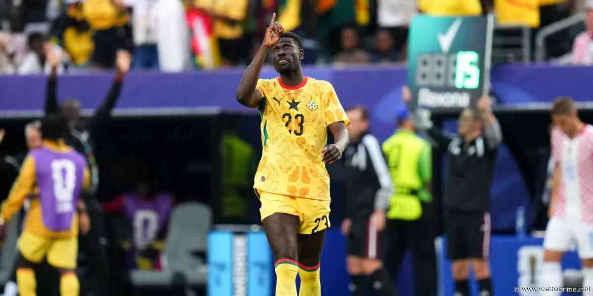 Luckassen trefzeker bij WK-debuut voor Ghana: 'Mooi gevoel, maar uiteindelijk...'