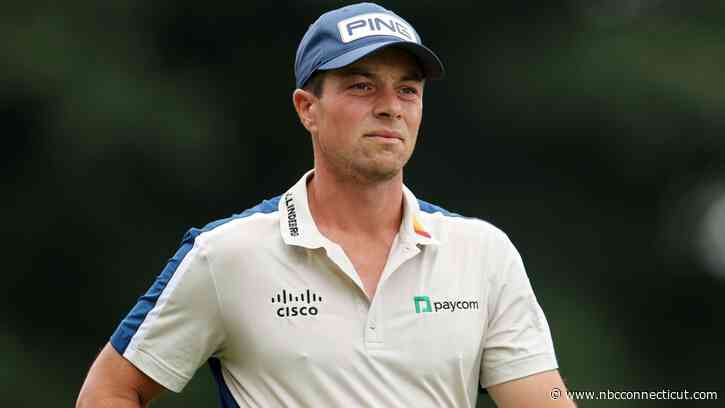 Hovland flips the script on Scheffler and takes the lead at Travelers Championship