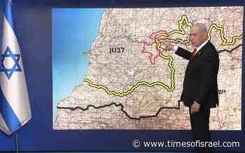 Netanyahu: Iran, Hezbollah to have ‘no role in Lebanon’ under deal, Israel can maintain security zone