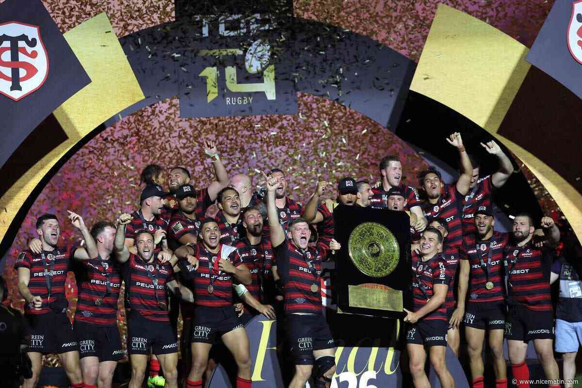 Rugby : Toulouse résiste au retour de Montpellier et réalise le quadruplé en Top 14