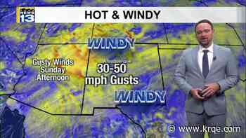 Hot, dry and windy weather lead to critical fire weather across New Mexico