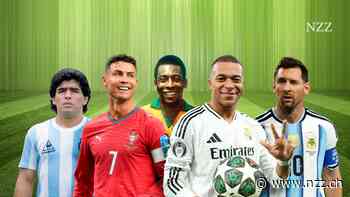 Pelé oder Maradona? Messi oder Ronaldo? Wer ist der grösste Fussballer der Geschichte?
