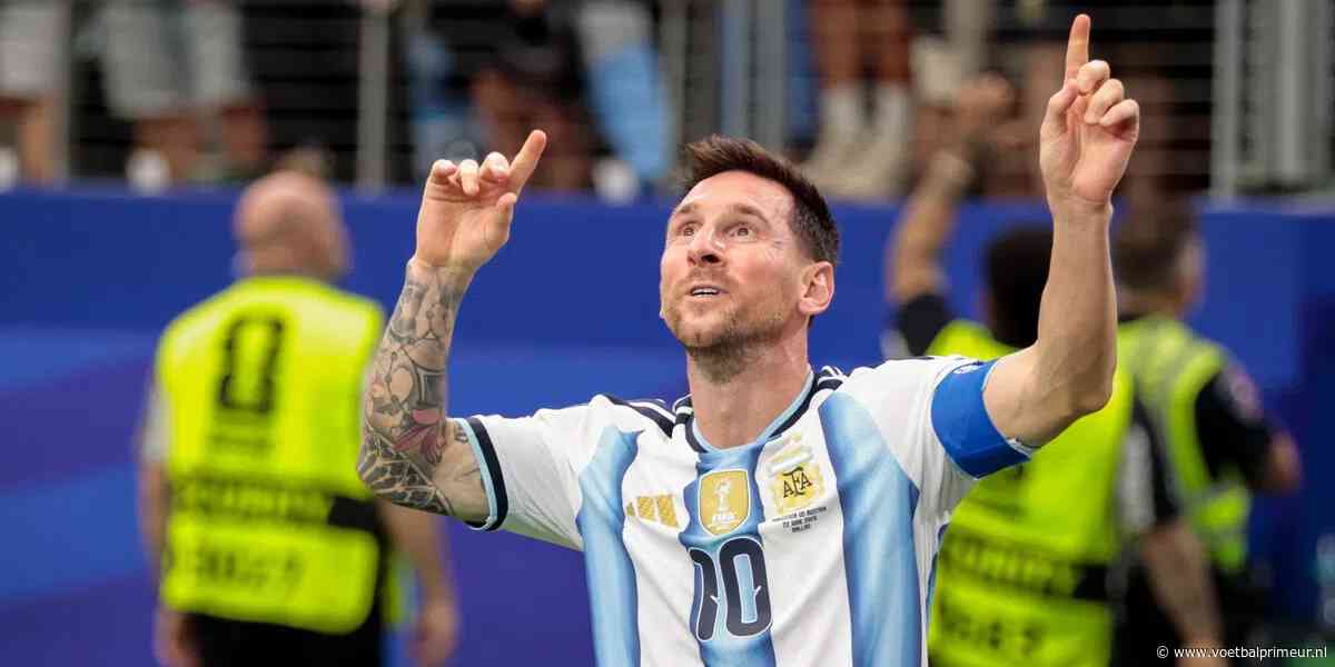 Messi schrijft historie bij Argentinië, krankzinnig slot bij Oostenrijk - Algerije