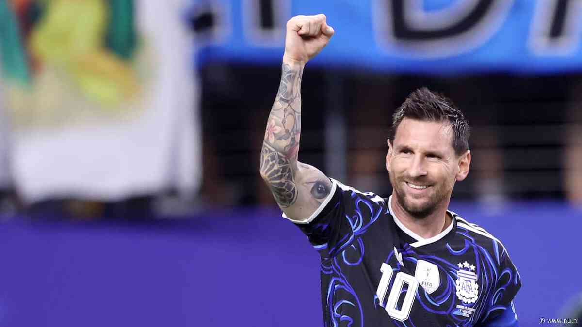 Messi scoort ook als invaller voor B-ploeg Argentinië, Oostenrijk gered