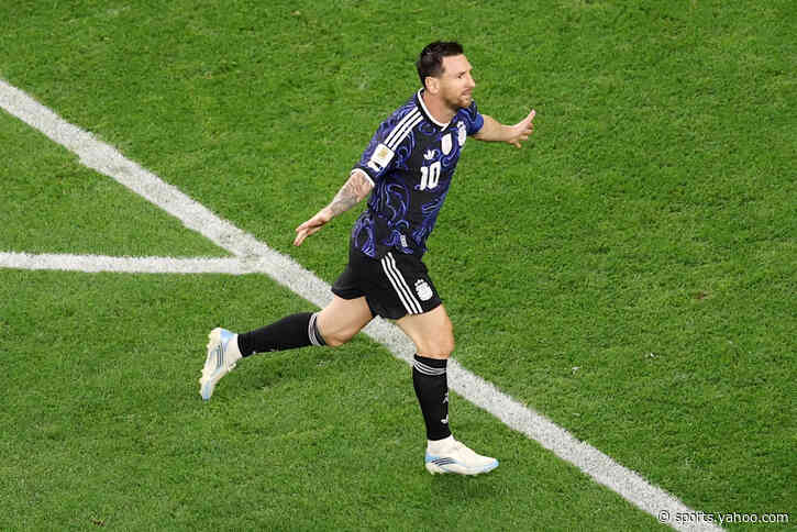 Lionel Messi becomes first man to score in 7 straight World Cup games with free kick goal in win over Jordan