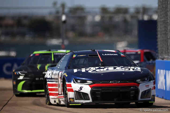 Kyle Larson climbing points standings ahead of Sonoma in 2026