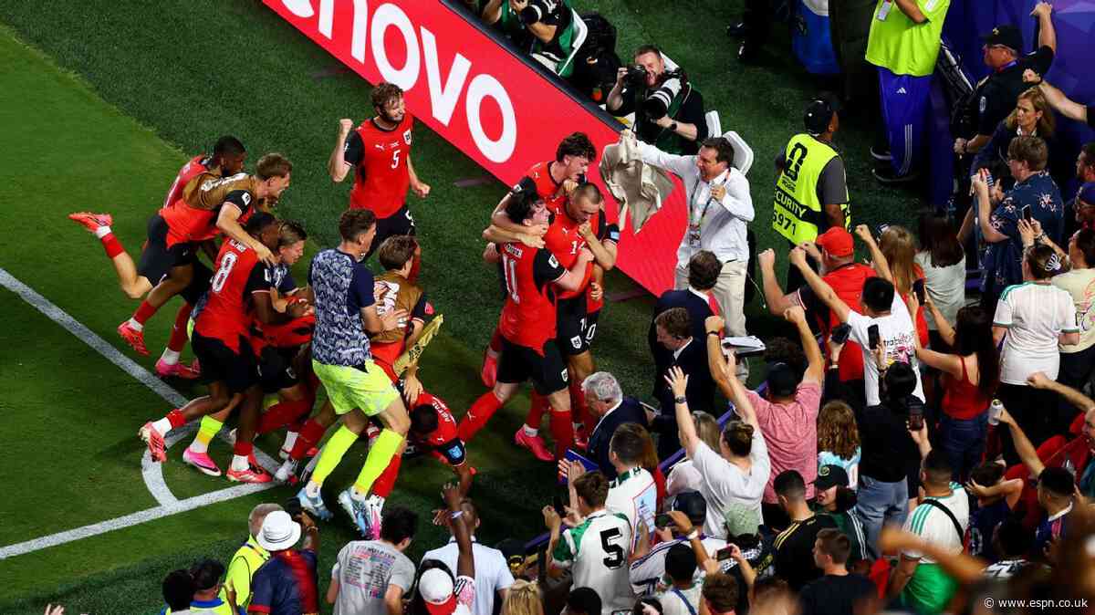 Algeria and Austria's dramatic draw sends Iran out...