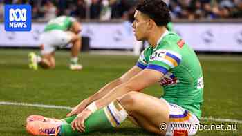 Live: Canberra winger hooked after horror first-half