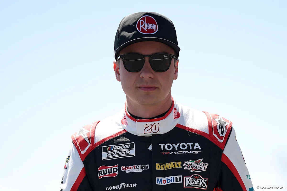 Christopher Bell falling in points after wrist injury at Michigan