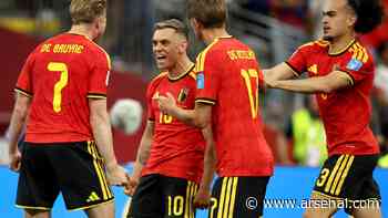 Trossard brace helps Belgium to round of 32