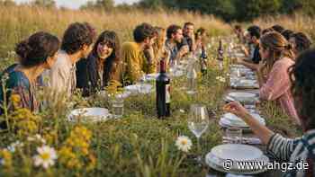 Dinner im Ackerboden : Essen aus dem Boden und im Boden