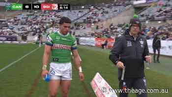 Raiders young gun hooked after horror half