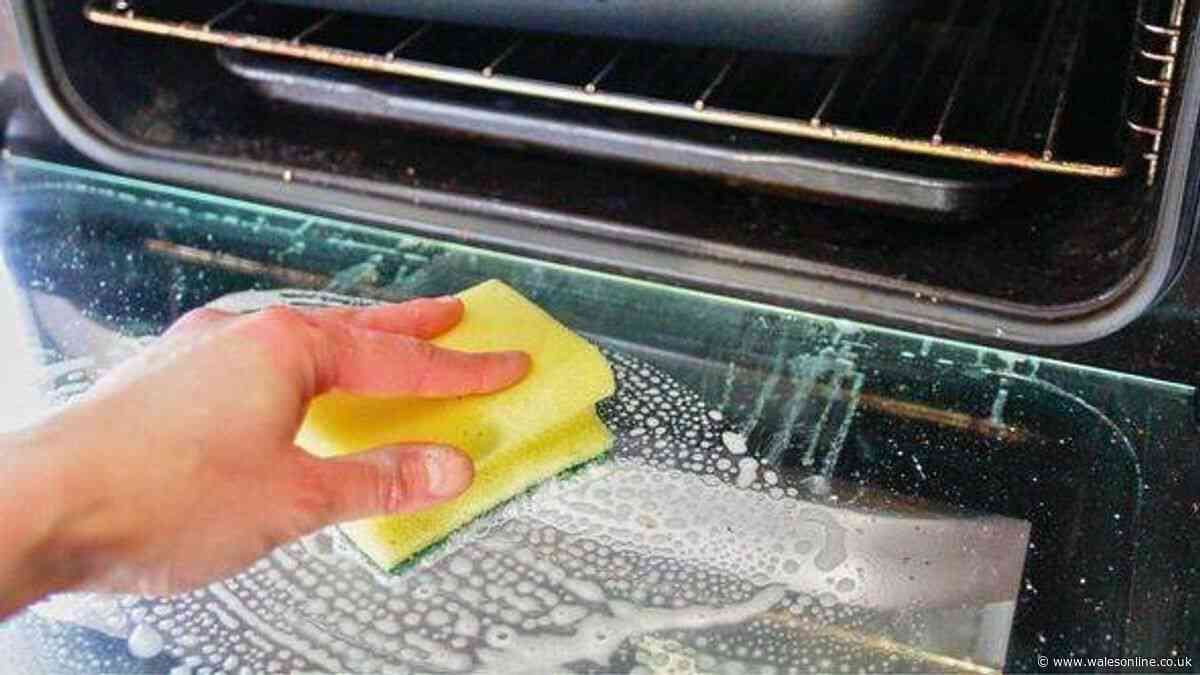Oven grease will vanish overnight when 1 natural item is left on — no scrubbing needed