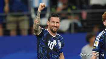 Messi scoort ook als invaller voor B-ploeg Argentinië, bizar slot Algerije-Oostenrijk