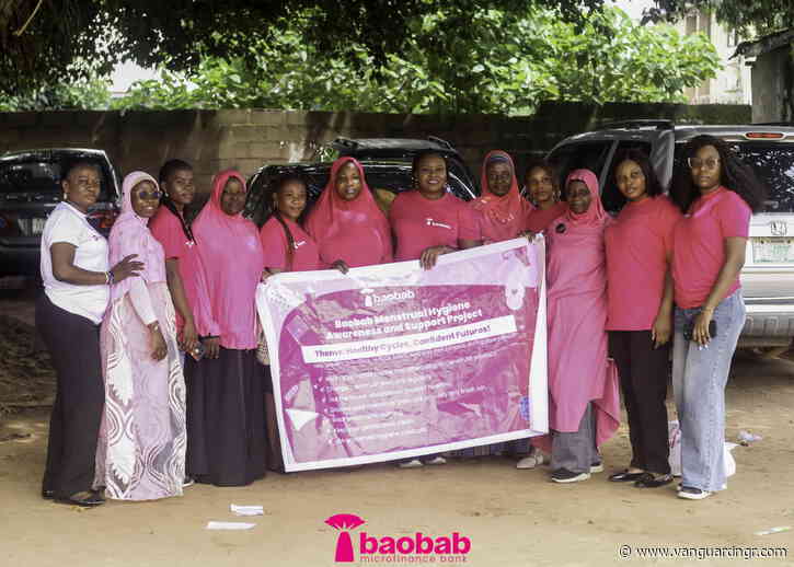 Baobab MFB supports 500 schoolgirls with reusable pads in Kwara