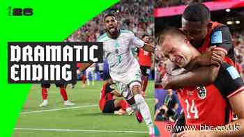 Algeria and Austria both qualify for last 32 after dramatic injury-time goals