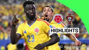 Colombia denied late winner in enthralling draw with Portugal