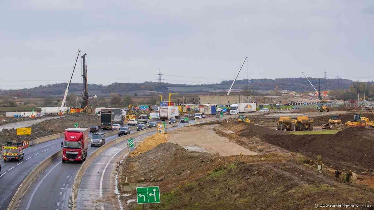 National Highways update on reopening of major Cambridgeshire road after upgrade