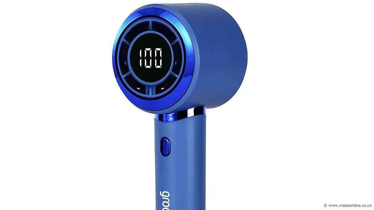Review: Groov-e Coola Air Max portable hand-held fan