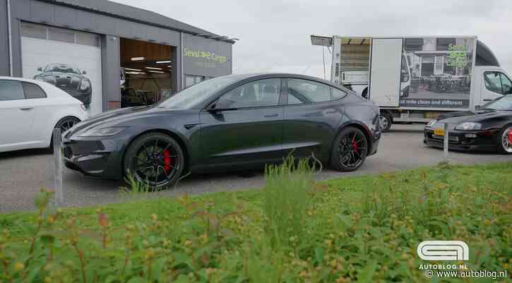 Tesla Model 3 Performance van Ruud: 500 pk gezinsauto #MijnAuto