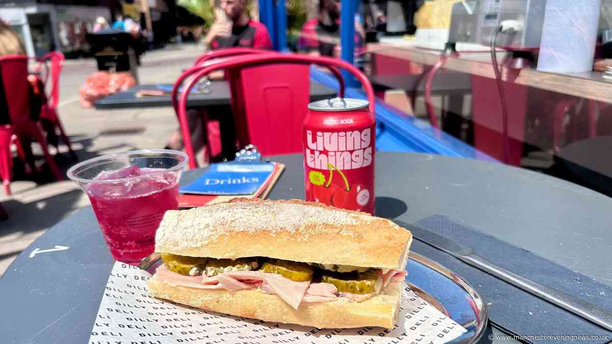 In the so-called 'Soho of the North', a cafe and deli that feels like being abroad