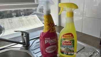 I cleaned my sink with Pink Stuff and Elbow Grease – one made it look brand new