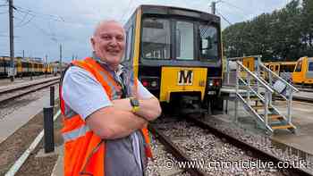 The long-serving Tyne and Wear Metro driver 'proud' to drive last old train