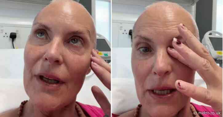 Coronation Street’s Tracy Shaw breaks down in tears from hospital after cancer update