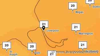Liverpool's temperatures drop after days of scorching heatwave sun