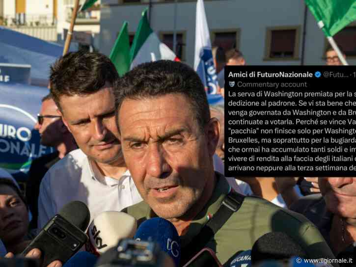“Serva di Washington”: ora i vannacciani passano agli insulti alla Meloni