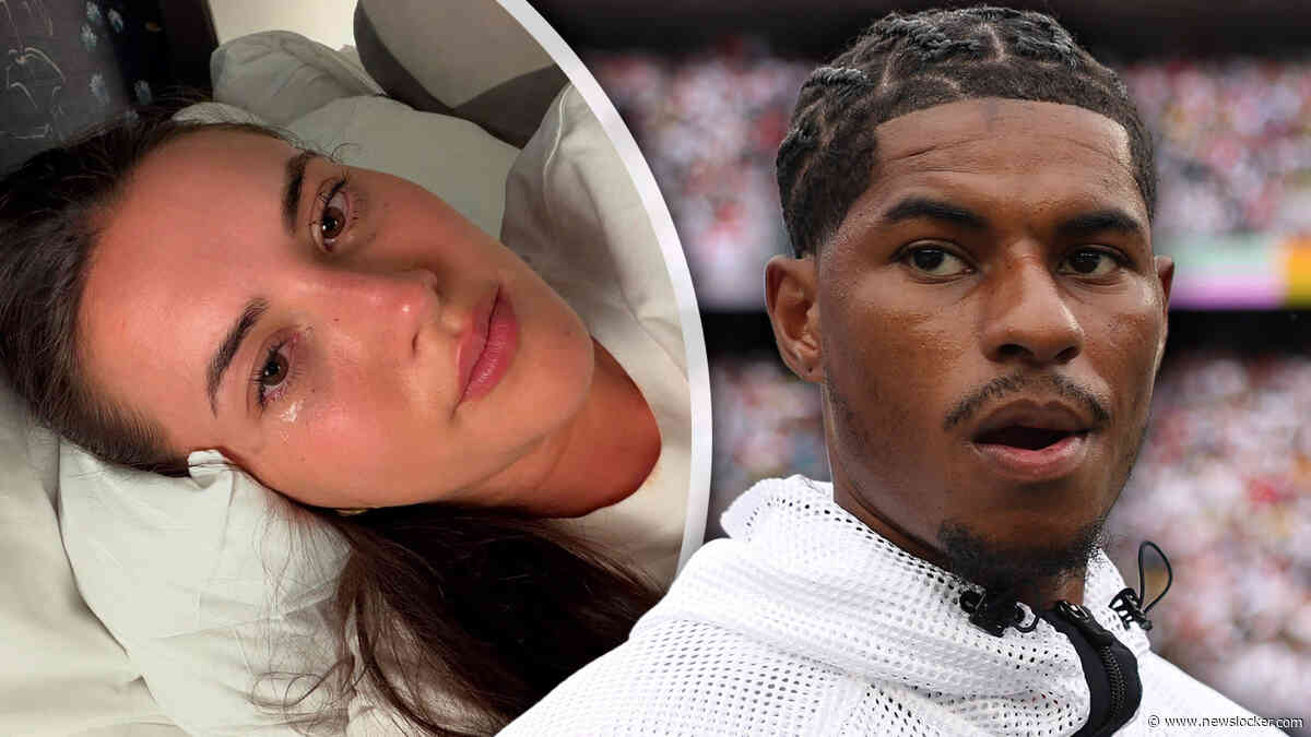Vriendin Marcus Rashford (28) doet in tranen boekje open over gezondheidsprobleem: ’Ik heb nooit eerder de moed kunnen vinden’