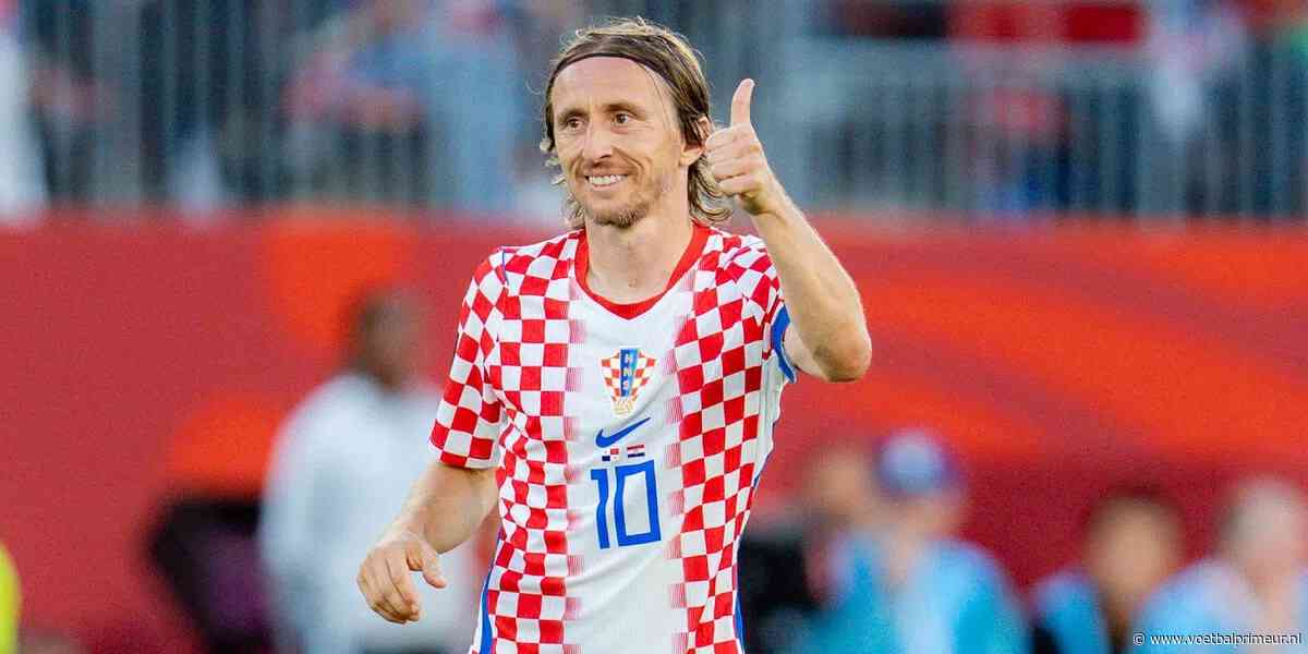 Modric schrijft WK-geschiedenis tegen Ghana: 'Hij beseft dat dit zijn laatste WK'