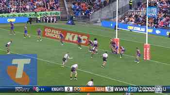 NRL Highlights: Knights v Tigers - Round 17