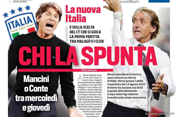 Today’s Papers: More Milan signings, Conte vs. Mancini, Khelaili for Inter