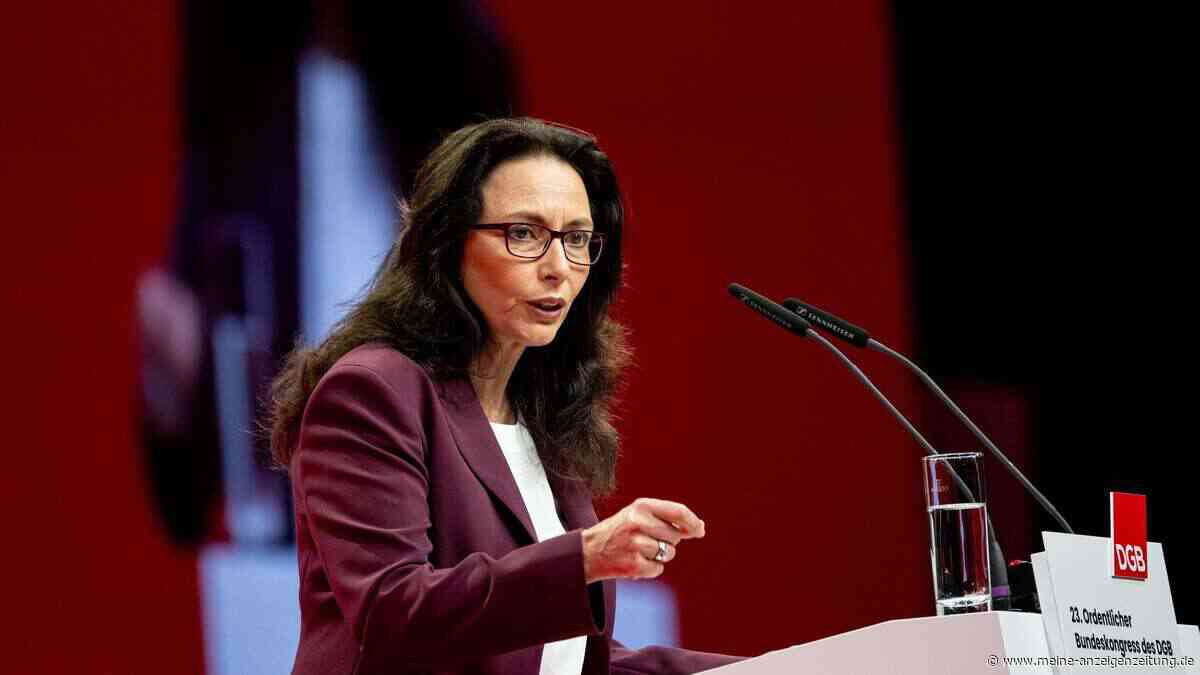 „Frage des politischen Willens“ – DGB-Chefin Fahimi liefert linkem SPD-Flügel Steilvorlage im Renten-Streit