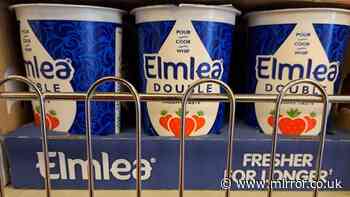 People are only now realising Elmlea isn't cream as recipe is explained