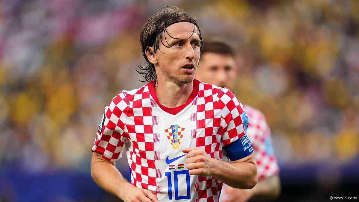 "Spielt, als wäre er 20": Super-Oldie Modric bringt Kroaten ins Schwärmen