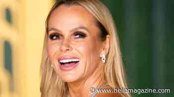 Amanda Holden showcased her jaw-dropping figure in a tiny red-hot bikini