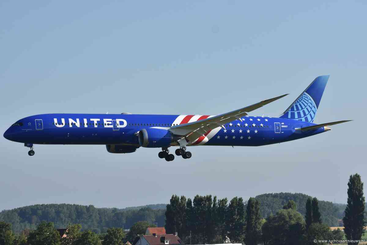 Veel belangstelling voor landing 787-10 in Brussel