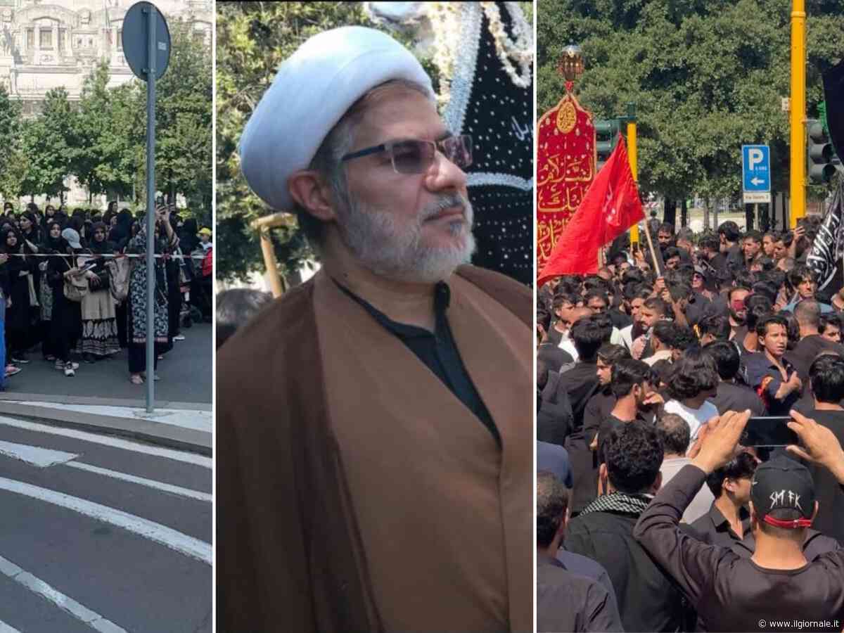 L'imam pro Khamenei guida l'"ashura" a Milano